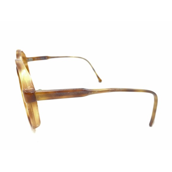 Al Lee Opt Tortoise Brown Oversize Eyeglasses Frames 54-18 140 USA Designer - Picture 7 of 12